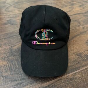 Champion Cubic Twill Dad Cap Black One Size